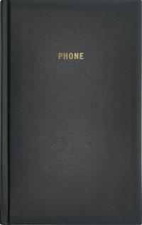 Телефонно-адресная книга 130x210, ARIANE (Черный)