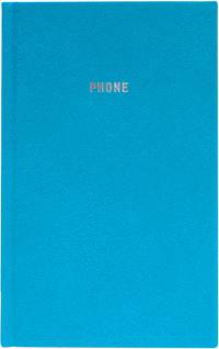 Телефонно-адресная книга 130x210, GALINE (Голубой)