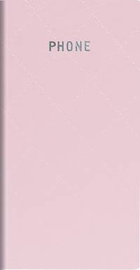 Телефонно-адресная книга 80x155, DIAMOND (Розовый)