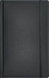 Записная книга, на резинке, 130х210, ARIANE (Черный)