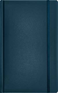Записная книга, на резинке, 130х210, ARIANE (Синий)
