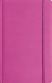 Записная книга, на резинке, 130х210, FESTIVAL (Розовый)