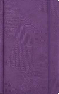Записная книга, на резинке, 130х210, BAZAR (Сиреневый)