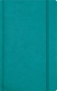 Записная книга, на резинке, 130х210, BAZAR (Бирюзовый)