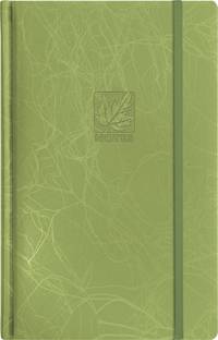 Записная книга, на резинке, 130х210, SCRIBBLE (Зеленый)