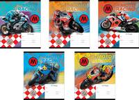 Тетрадь,18л Moto Racing (Линейка)