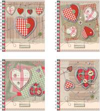 Тетрадь на спирали,60л Needlework (Клетка)