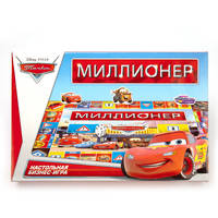 МОНОПОЛИЯ МИЛЛИОНЕР &quot;УМКА&quot; ДИСНЕЙ &quot;ТАЧКИ&quot; в кор.22шт