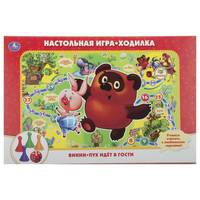 НАСТОЛЬНАЯ ИГРА-ХОДИЛКА &quot;УМКА&quot; &quot;ВИННИ-ПУХ ИДЕТ В ГОСТИ&quot; в кор.20шт
