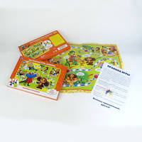 НАСТОЛЬНАЯ ИГРА-ХОДИЛКА &quot;УМКА&quot; &quot;ЧЕБУРАШКА И ЕГО ДРУЗЬЯ&quot; в кор.20шт