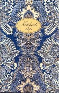 48396.Записная книжка в пластиковой обложке А6 &quot;Синий орнамент&quot;