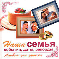 Наша семья. События, даты, рекорды. Альбом для записей