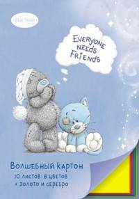 Цв. Карт., 10 л. 10 цв., папка