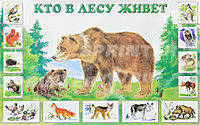 Плакат "Кто в лесу живет"