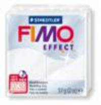 FIMO effect полимерная глина, запекаемая в печке, уп. 57 гр. цвет: прозрачный