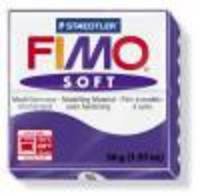FIMO soft полимерная глина, запекаемая в печке, уп. 57 гр. цвет: сливовый