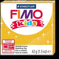 FIMO kids полимер. глина д/детей (блестящий золотой) уп. 42 гр.