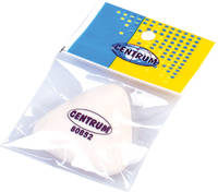 Ластик белый треугольный из синтетического каучука в индивидуальной упаковке с европодвесом.