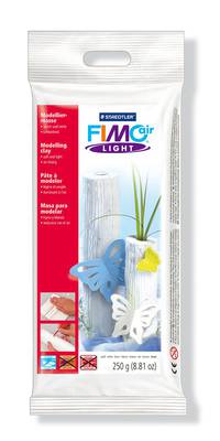 FIMO air цвет белый самоотвердевающая, легкая полимерная глина для моделирования, на водной основе, 250 гр.