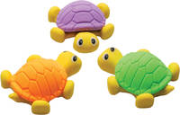 Ластик из синт. кауучука ЧЕРЕПАХА в индивидуальной упаковке-европодвес