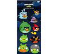 Наклейки декоративные 3D &quot;Angry birds Space&quot;14*34 см