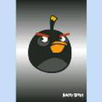 Папка-на 2-х кольцах ,формат А4, Angry birds,пластик 0,60 мм,цветная, ассорти