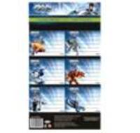 Наклейки плоские для тетрадей &quot;Max Steel&quot; 25*16 см