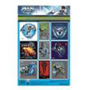 Наклейки плоские декоративные &quot;Max Steel&quot; 25*16 см
