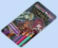 Карандаши цветные &quot;Monster High&quot; , 177 мм, в метал. упаковке, 12 цветов