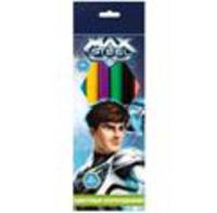 Карандаши цветные &quot;Max Steel&quot;, 6 цветов, европодвес