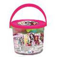 Тесто для лепки &quot;Ever After High&quot; (тесто 18 цв.х 20 гр + насадки, формочки в пластиковом ведерке)