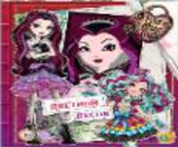 Набор цветного песка&quot;Ever After High&quot;-Рейвен, состав: рисунок-трафарет на липкой основе в рамке, цветной песок - 8 цветов, европодвес