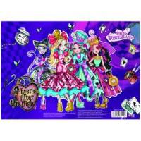 Покрытие на стол &quot;Ever After High&quot;, формат А4+, полипропилен, размер 210*297 мм