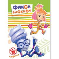 Блокнот &quot;Фиксики&quot;, формат А5, 60 листов, блок-офсет, целлюлозный картон 200 гр/м2 ., в клетку, размер 141*201 мм