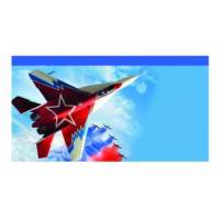 Пенал плоский Самолет, размер 19*10 см, на молнии, полиэстер, 210 ден 88139