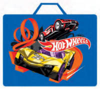 Папка-сумка &quot;Hot Wheels&quot;, с ручкой, формат А4, текстильная 88612