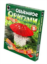 Объемное оригами Грибок