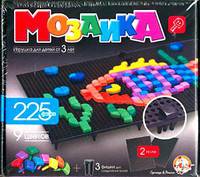 Наст.игр.:ДК.Мозаика 225фишек цв.(2поля)984
