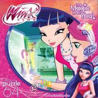 Винкс New.Пазл.64А.12631 MY-FAIRY-DIARY - Муза, Текна