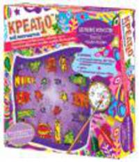 Шелковое искусство. Платок "КОШКИ-МЫШКИ", 43*43 см