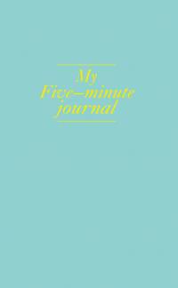 My 5 minute journal. Дневник, меняющий жизнь (твёрдая обложка, кремовая бумага, ляссе, мятная)