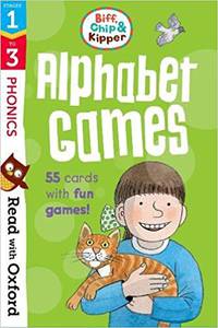 Read with Oxf: Stages 1-3. Biff, Chip and Kipper: Alphabet Games Flashcards