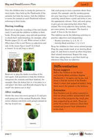 BBC Earth: Big and Small (PB) + downloadable audio