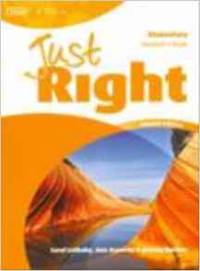 Just Right English Elementary. Student Book