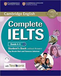 Complete IELTS. Bands 4-5. Student's Book without Answers (+ CD-ROM)