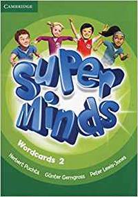 Super Minds Level 2 Wordcards (Pack of 81)