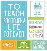 Inspirational Quotes. Poster Set Bulletin Board