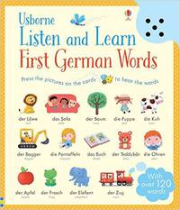 Listen and Learn First German Words. Cards
