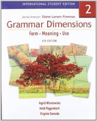 Grammar Dimensions 2: Student's Book with Infotrac. ISE