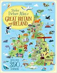 Sticker Picture Atlas of Great Britain & Ireland